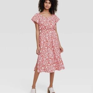 Universal Thread Red Floral Dress